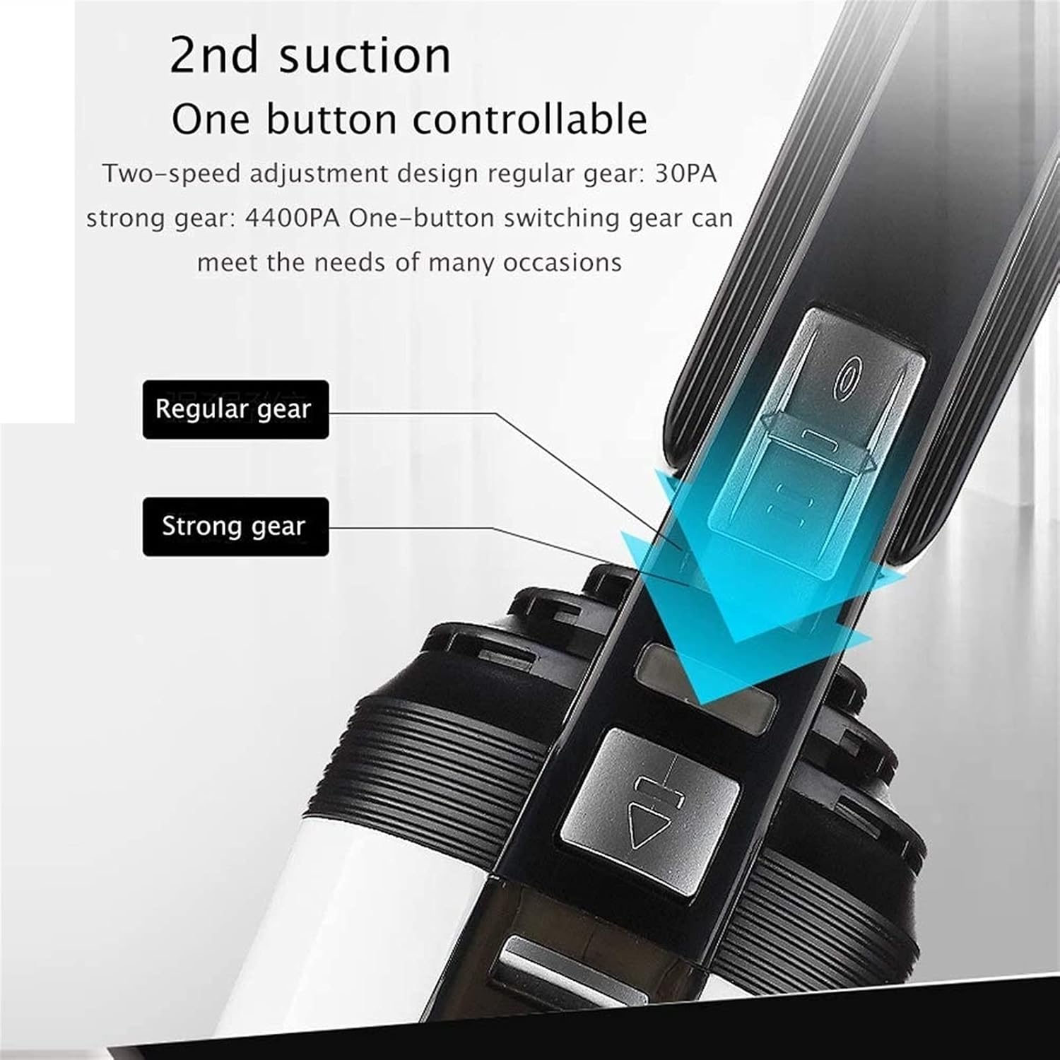 Handheld Vacuum Cordless 4.4KPa, 1.1LB Lightweight Hand Vacuum Cleaner with Upgraded Brushless Motor & Single Touch Empty, Car Vacuum Cordless with Car Charger/Charging Dock