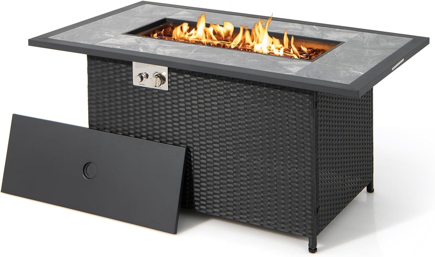 Giantex Outdoor Propane Fire Pit, 52