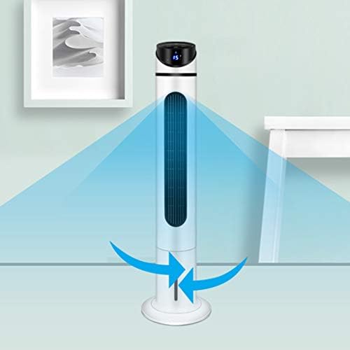 Portable Air Conditioner Fan Tower Airconditoner Conditioner Portable Air Coolers Whit Remote Control 3 Fan Speed Unit Quiet Humidifier Misting Fan, For Home Office Bedroom (Color : White B) (White B