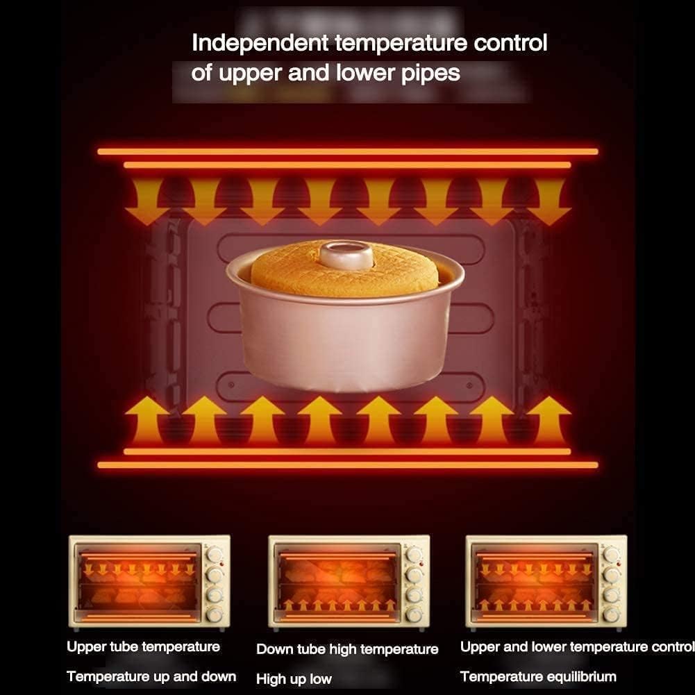 oven mini oven air fryer oven Home Baking Fully Automatic Multifunction High Capacity Cake Bread Mini Small Electric Oven 30 liters Mini Ovens Toaster Oven Air Fryer,, Onesize