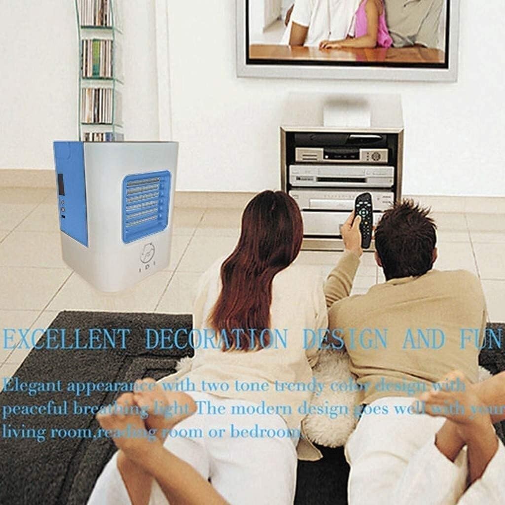 Air Cooler Fan,Small Air Conditioner, Portable Conditioning, Unit USB Portable Mini Air Conditioner Fan Air Cool Cooling Fan Cooler Fan Bedroom