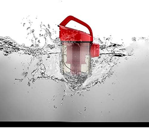 Vacuum Cleaners Horizontal Vacuum Cleaner,for Home Hard Floor Carpet Lightweight Power Strong Suction Powered Corded Canister Vacuum Cleaner, Red.