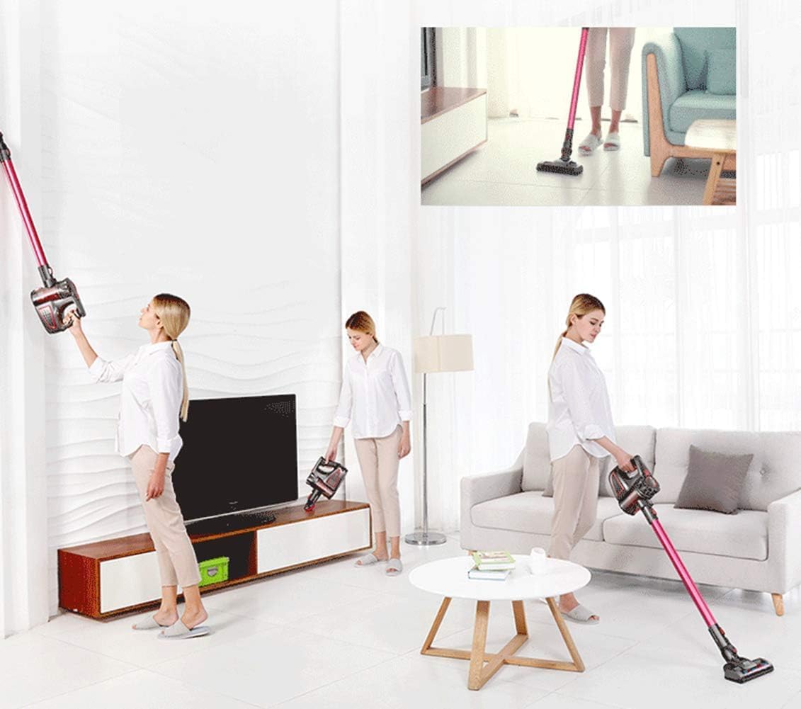 Handheld Vacuum Clean,Upright Vacuum Cleaner Cordless Stick Vacuum Cleaner 2 in 1 Handheld Stick Vacuum with 12000Pa Powerful Suction, 2 Suction Levels, Up to 30 Mins Working Time, for Carpet Car Pet