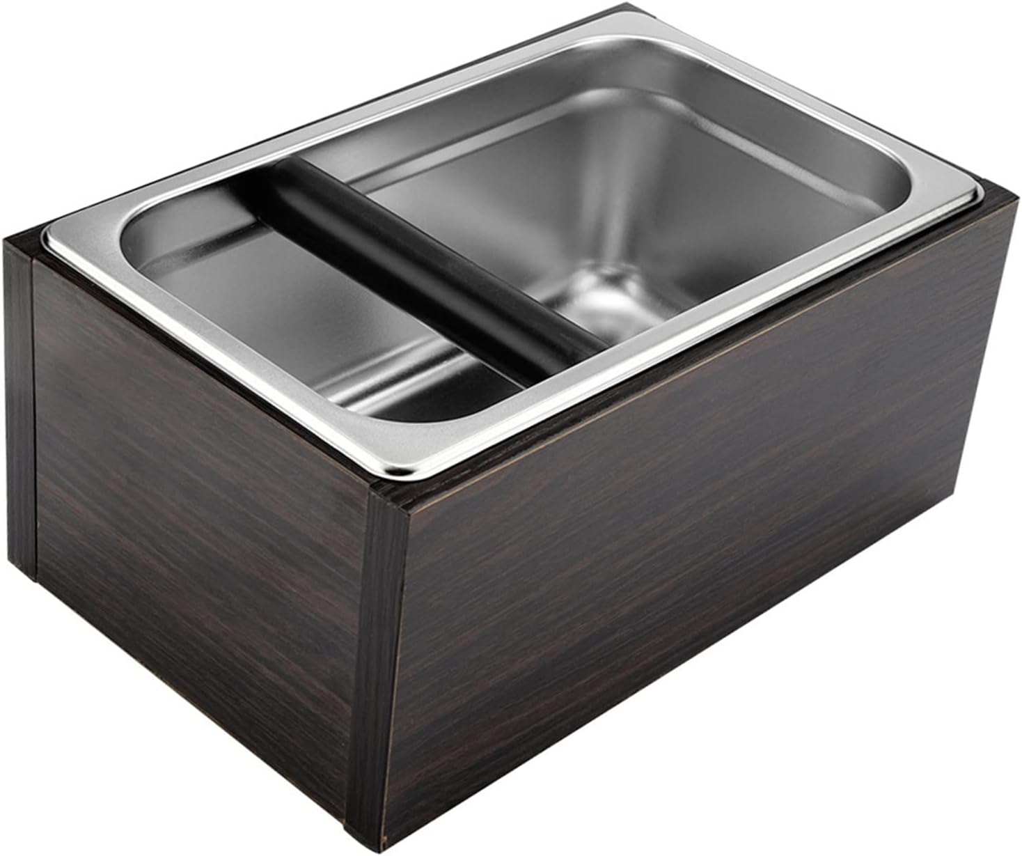 Acouto Stainless Coffee Knock Accessories with Handle - Coffee Grounds Container Waste Bin Home & Kitchen, Kitchen & Dining, Small Appliance & Accessories