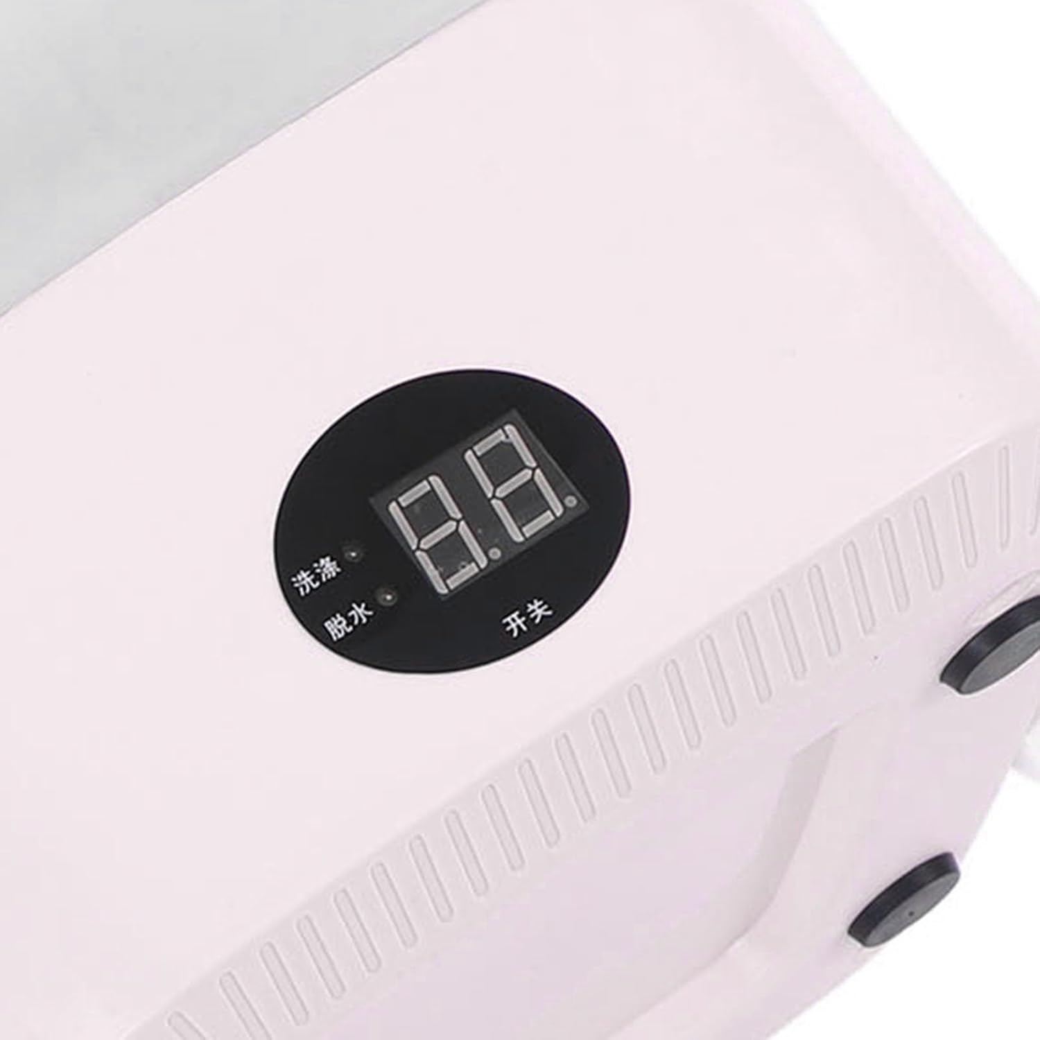 Portable Washing Machine, 6L Foldable Washer Laundry Machine Mini Portable Bucket High Speed Motor Automatic Washing Machine with LCD Panel Display for Drom RV Travel Apartment