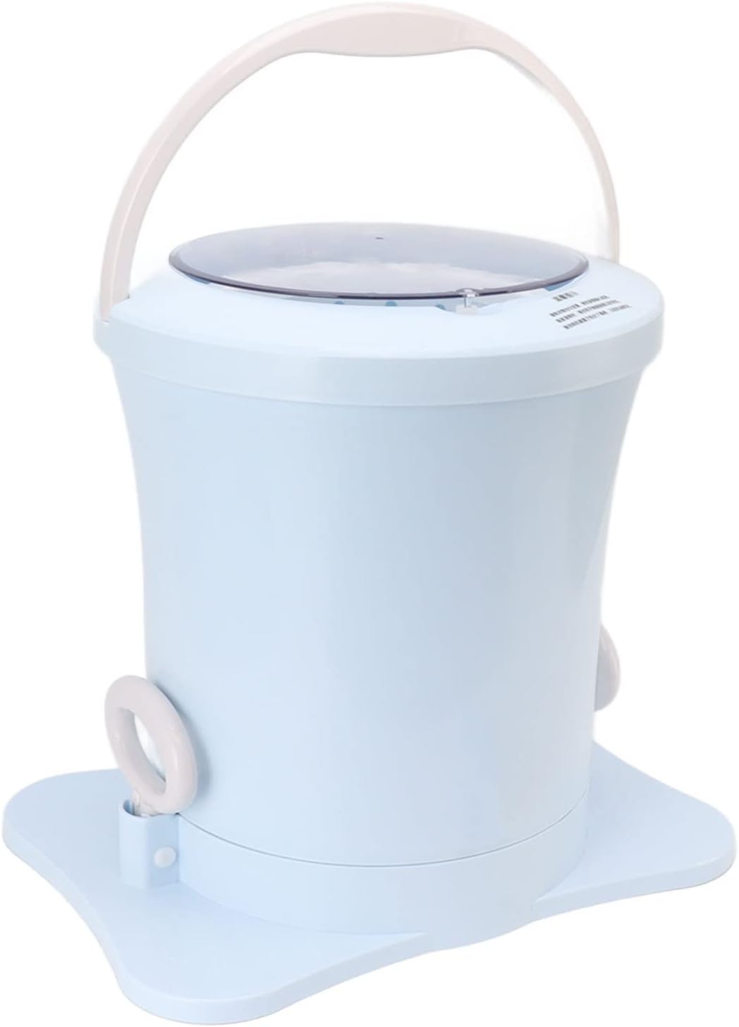 TOPINCN Mini Washing Machine, Portable Dehydrator Mini Small Portable Washer Washing Machin for Apartment, Dorm, Camping, Travel Laundry (Blue)