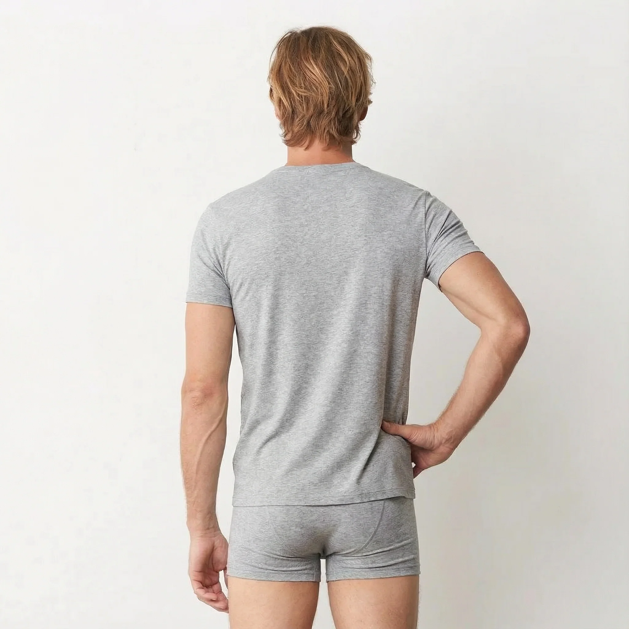 4 Pack Silktouch TENCEL™ Modal Air V Neck Tee