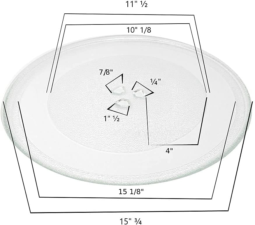 GLOB PRO SOLUTIONS - Microwave Glass Turntable Tray 4455915-4455919