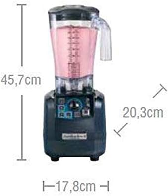 Hamilton Beach HBH650 Commercial Tempest Blender, Black