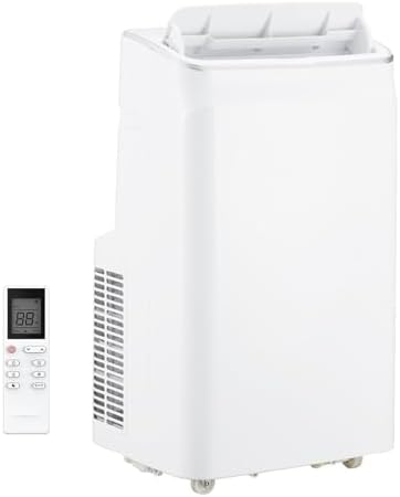 Portable Air Conditioners, 3-In-1 Portable AC Unit, 12000 BTUs Air Cooler for Room Up to 550 Sq.Ft., Remote Control, Sleep Mode, 24H Timer, Installation Kit, for Bedroom and Office
