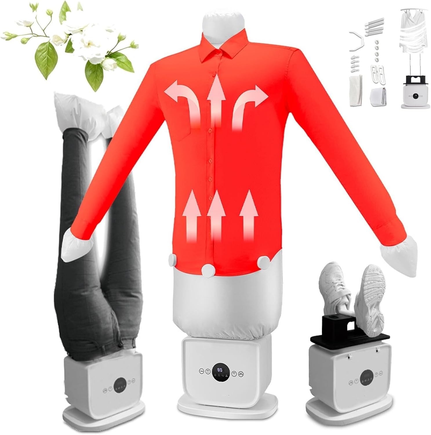 Automatic Ironing Machine, 2026 New Foldable Steam Iron,Temperature Adjustable, 8 Minutes Quick Ironed Dry, for Shirts, Pants