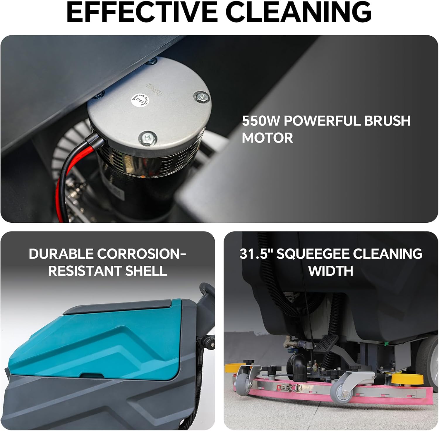 Industrial Walk Behind Floor Scrubber Machine 22