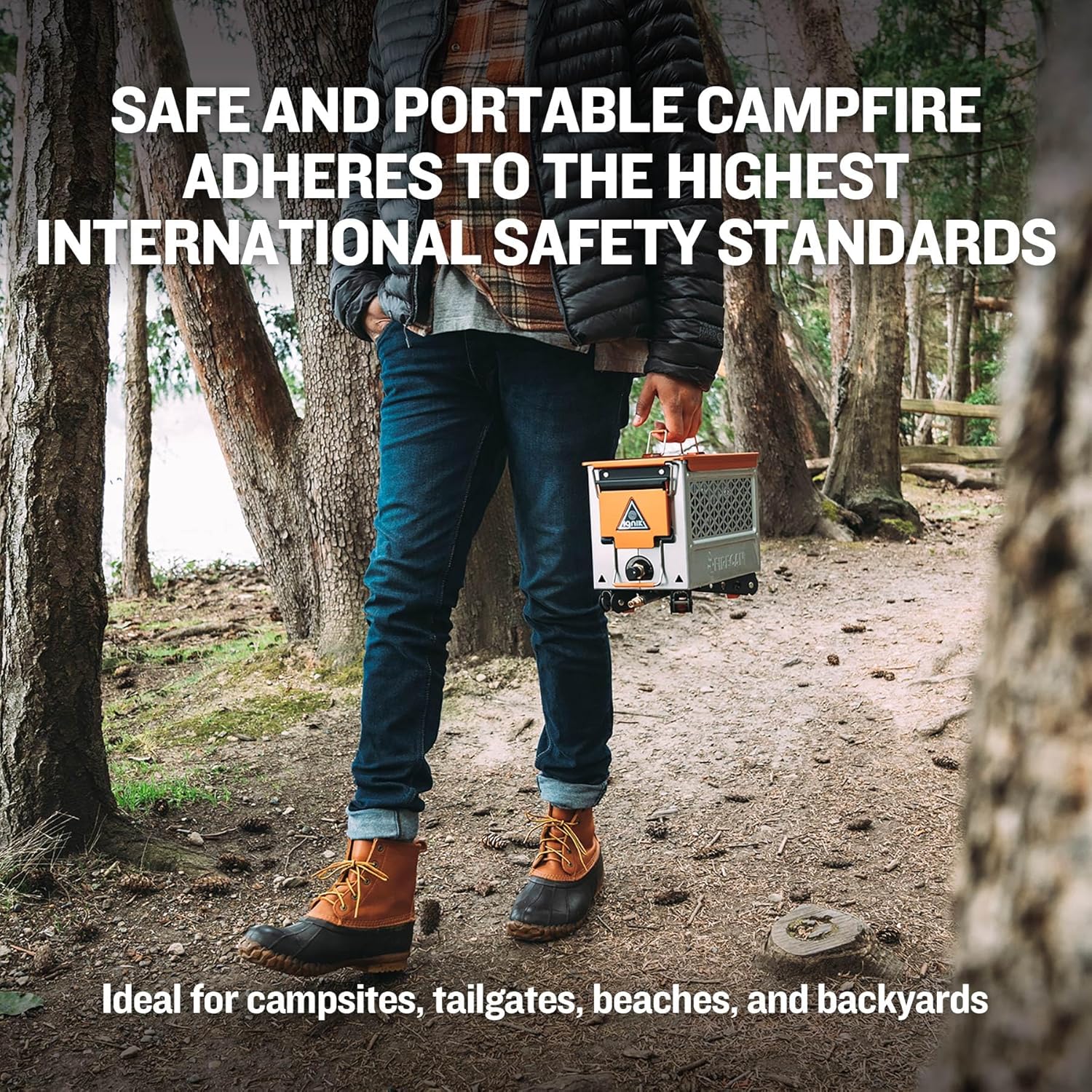 Ignik FireCan Elite High-Powered Portable Propane FirePit