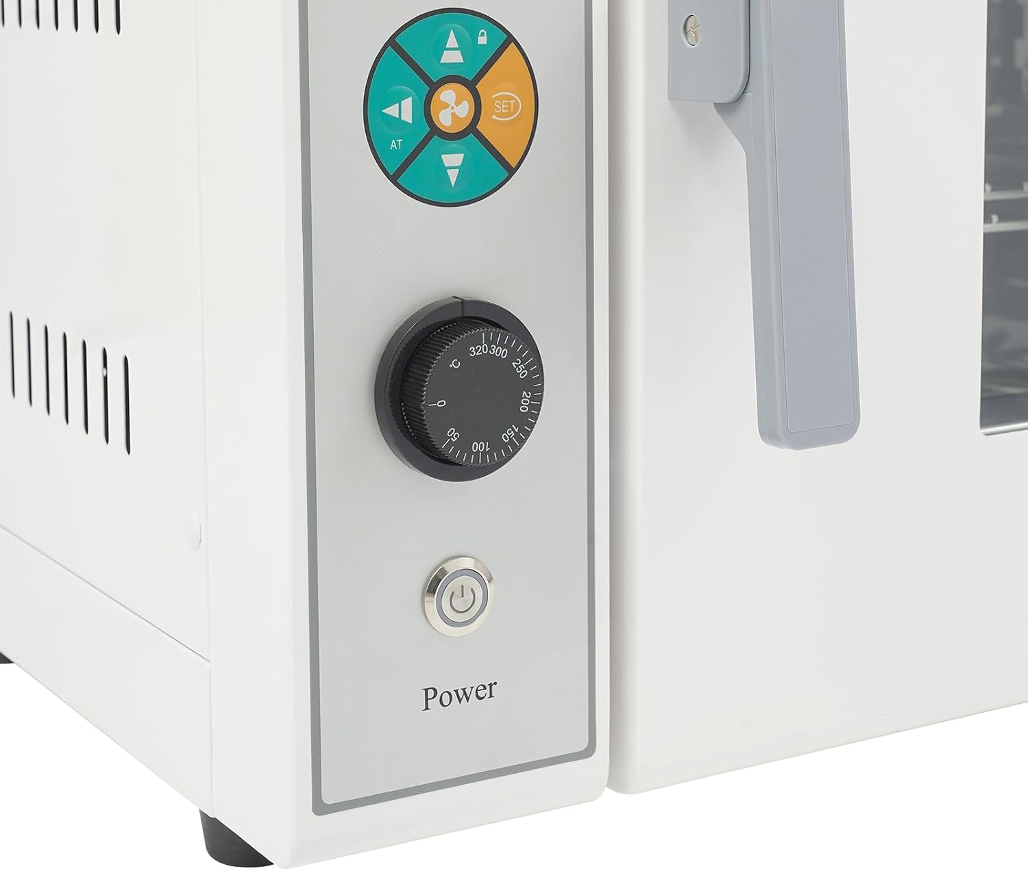 Lab Convection Oven Air Dryer Drying Oven Digital Forced Air Convection Drying Curing Box Industrial Laboratory Use Stainless Steel Electric Heating Ovens,50~572℉ (White)