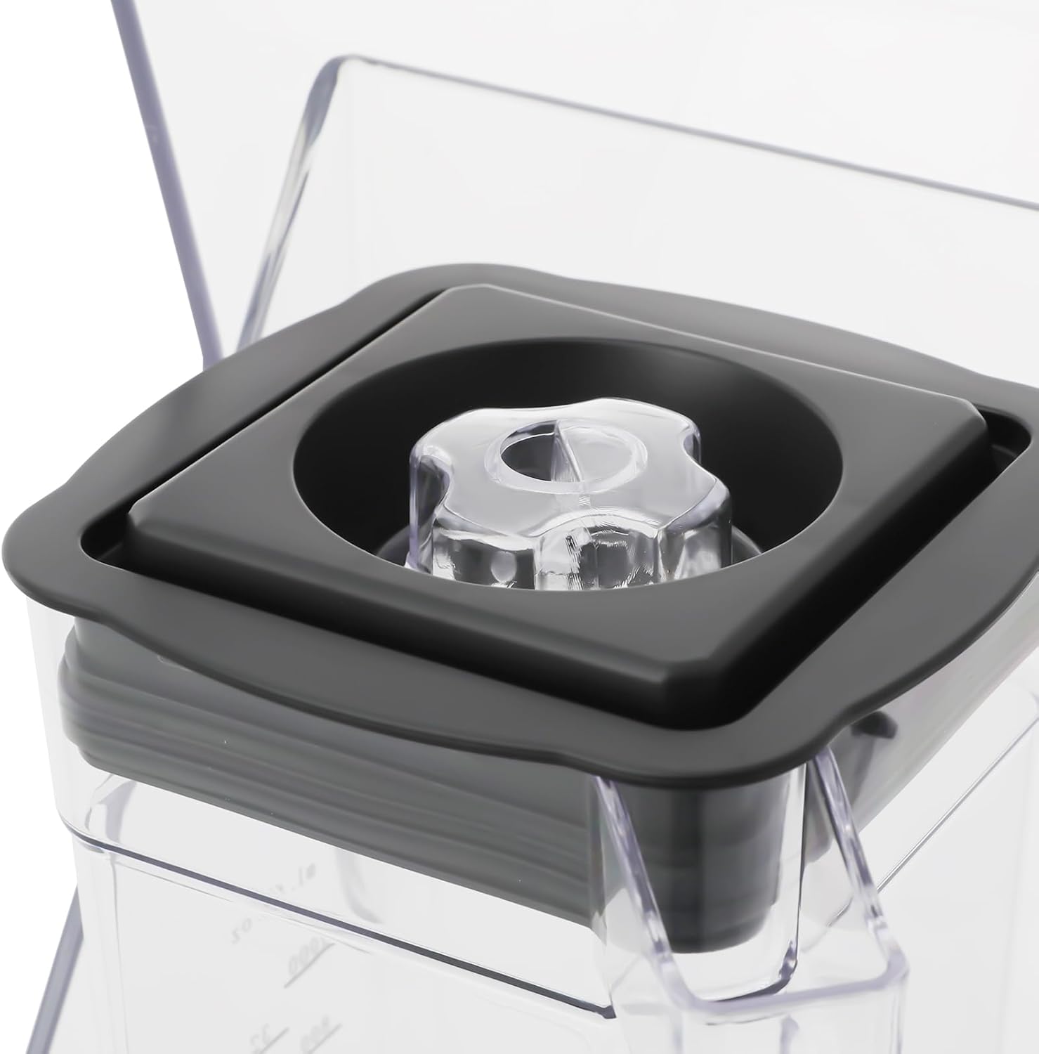 1.8L Professional Commercial Blender, 2600W Heavy-Duty Blender Machine with Shield Quiet Sound Enclosure, Electric Countertop Fruit Juicer Maker Mixer Smoothies