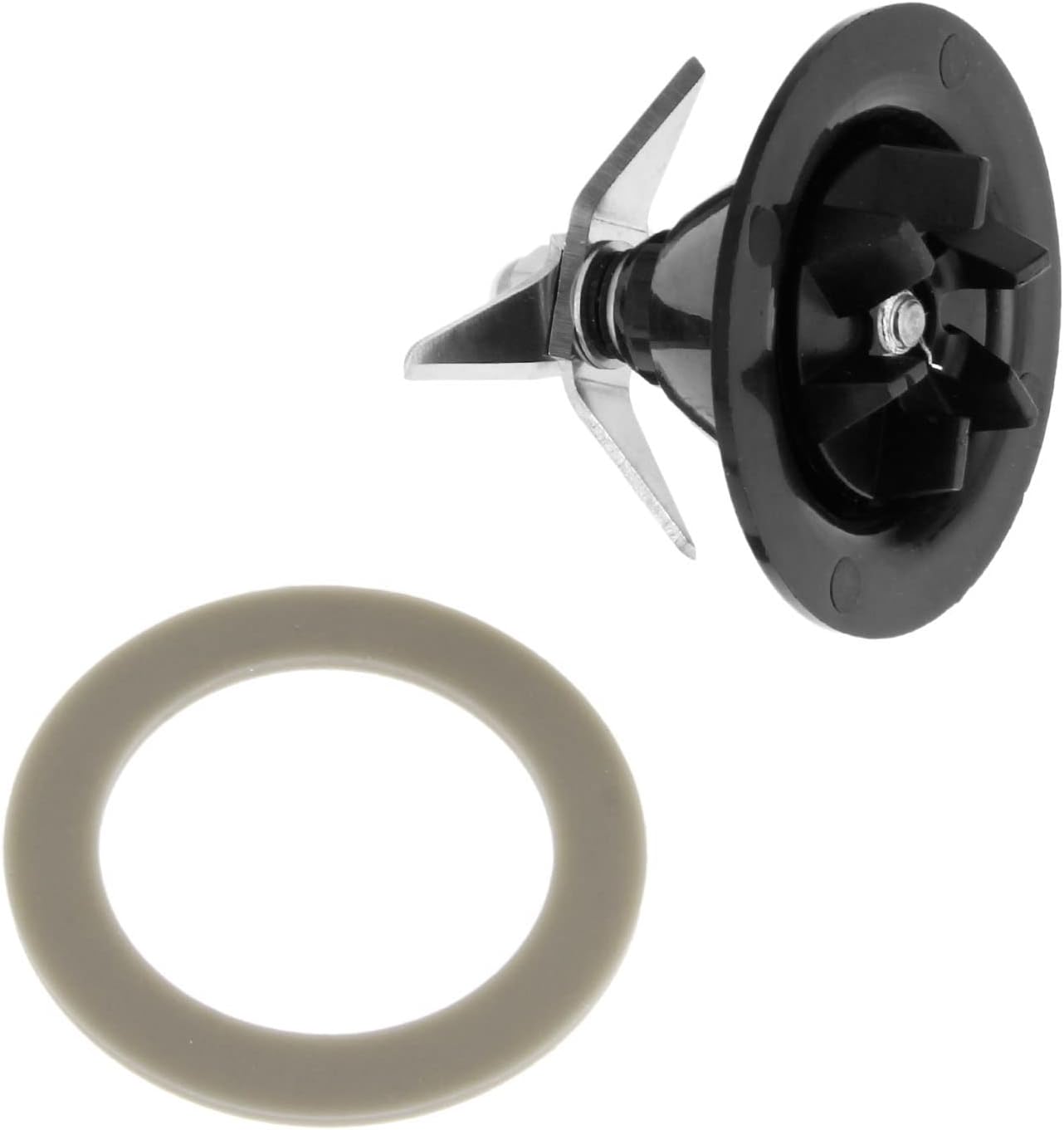 2pcs/set Blender Cutter Blade with Rubber Gasket Fits for Hamilton Beach 911993900, 990035700,901,908 Kitchen Blender Parts