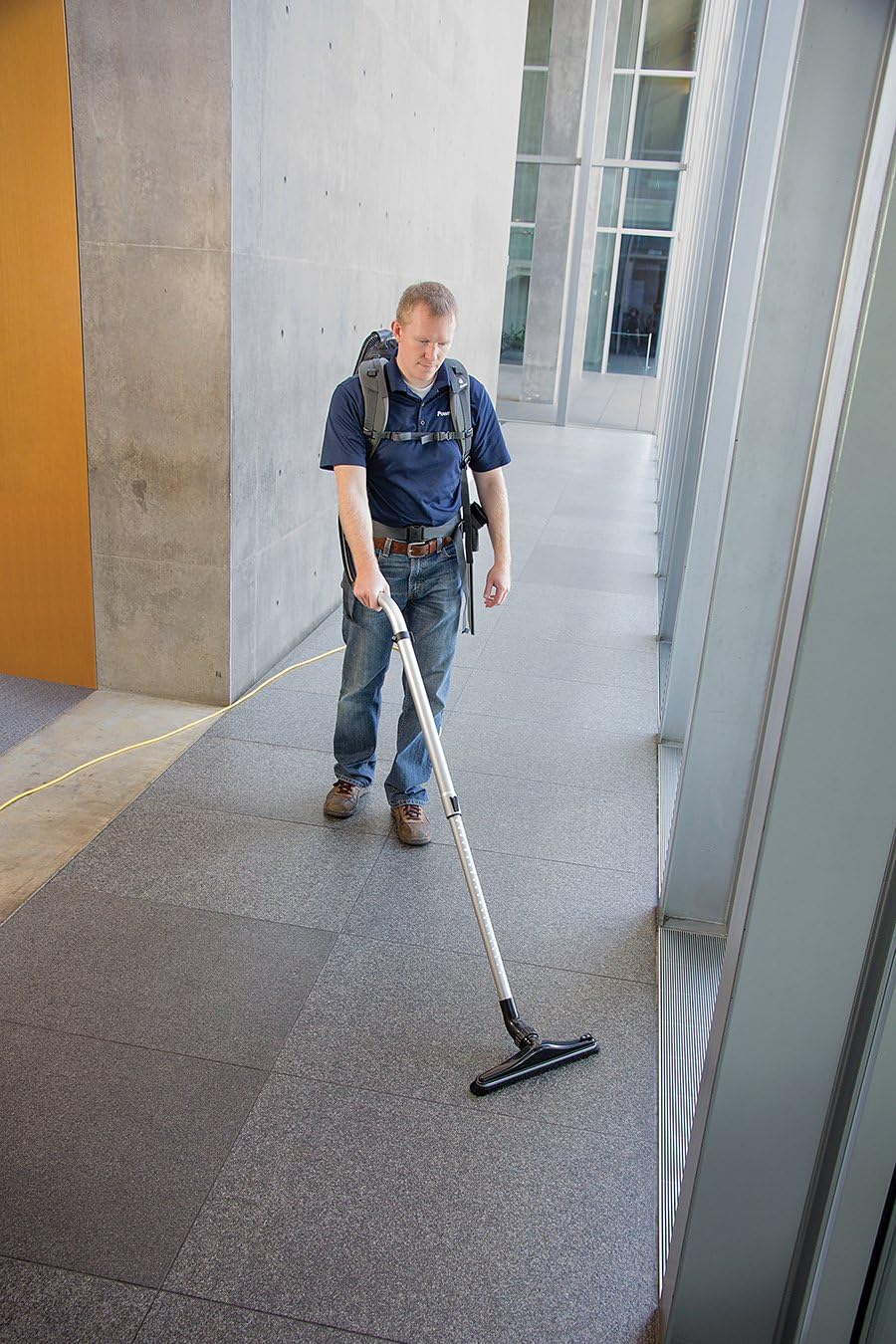 Powr-Flite Comfort Pro Backpack Vacuum Cleaner, 6 Quart Commercial Vacuum Cleaner with Premium Tool Kit, HEPA Vacuum, BP6S