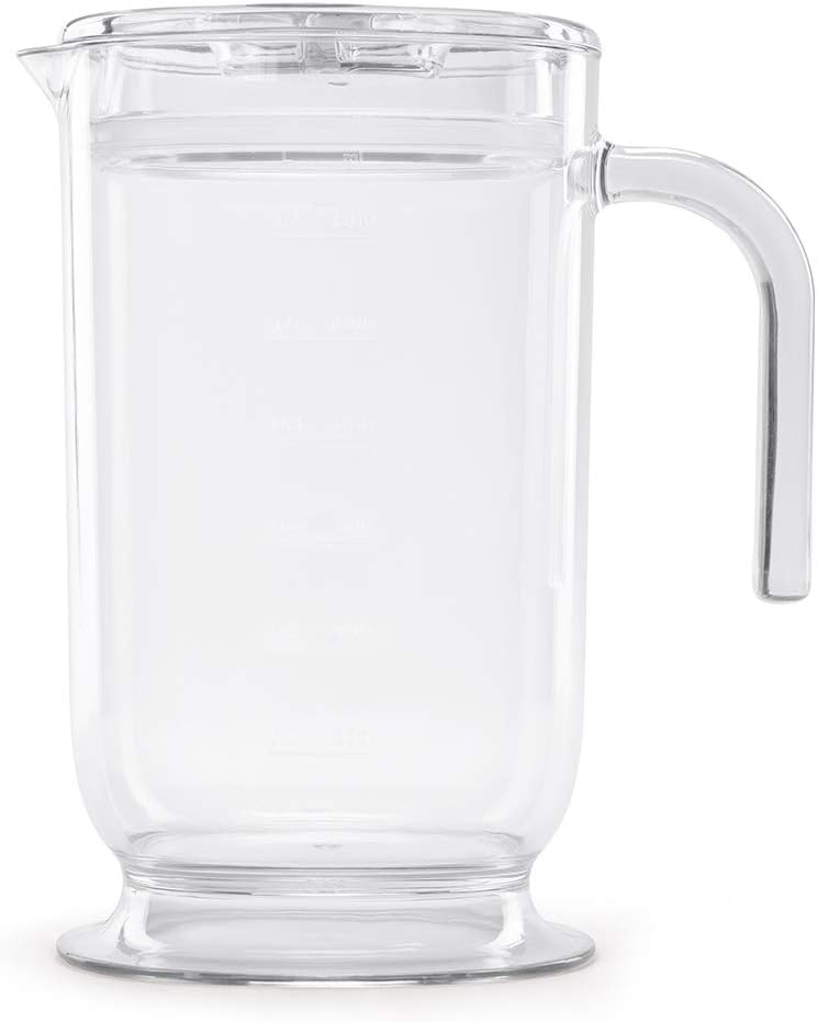 SMEG Handheld Immersion Blender with Beaker, Chopping Bowl w/Lid, Wire Whisk, 5 Speed Controls, made with Stainless Steel Blades and Ergonomic Design (Cream)