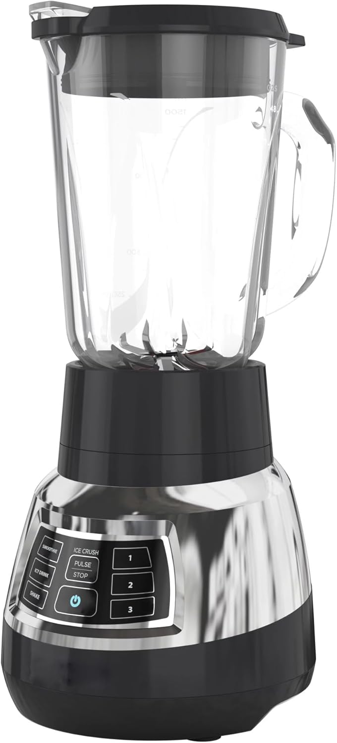 Quiet Blender with Glass Jar