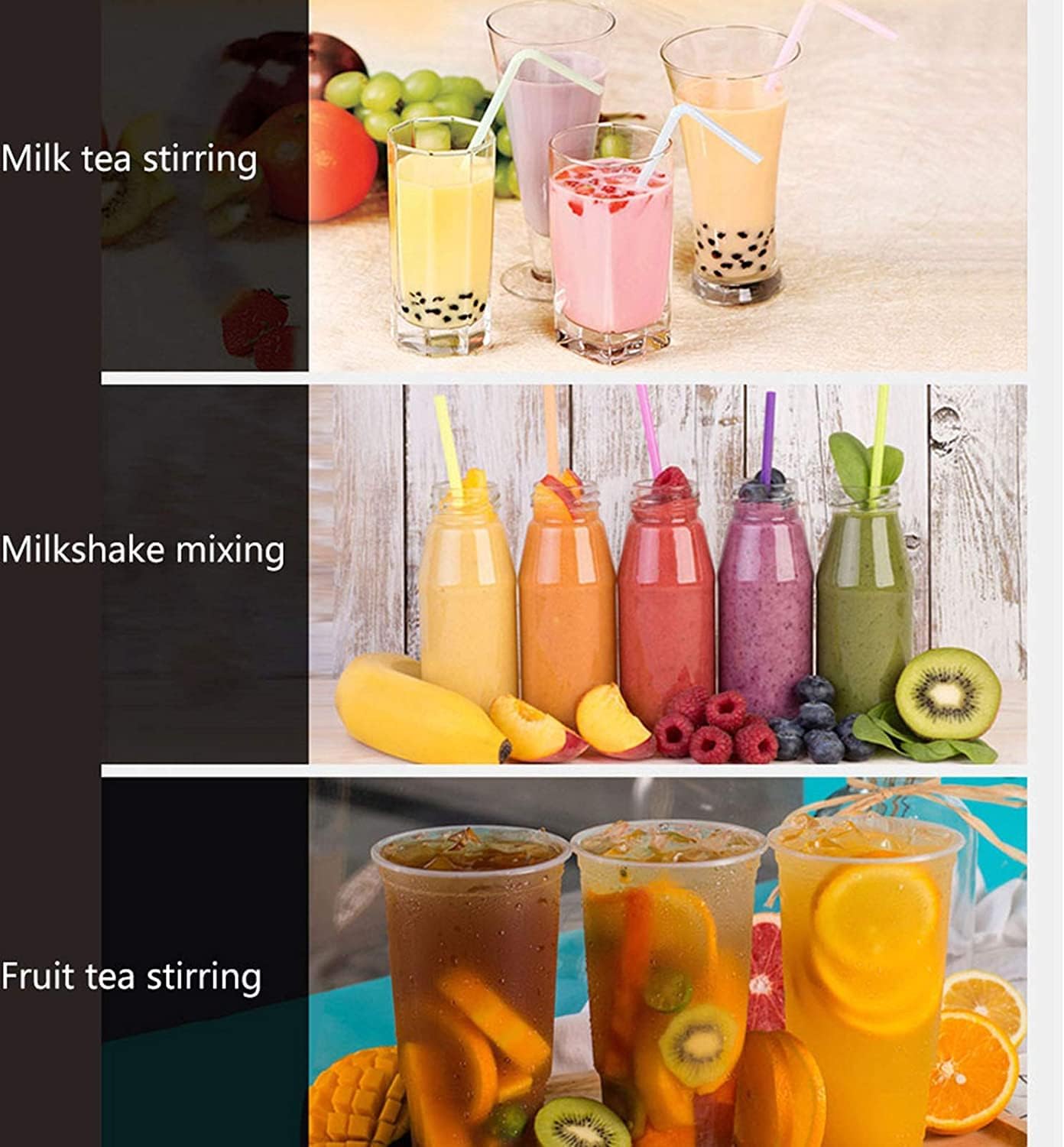 Lovely Milkshake Blender, Professional Blender Stainless Steel Mug 750 ml, 2 Speed with Tempest Blender Tablets for Protein Drinks