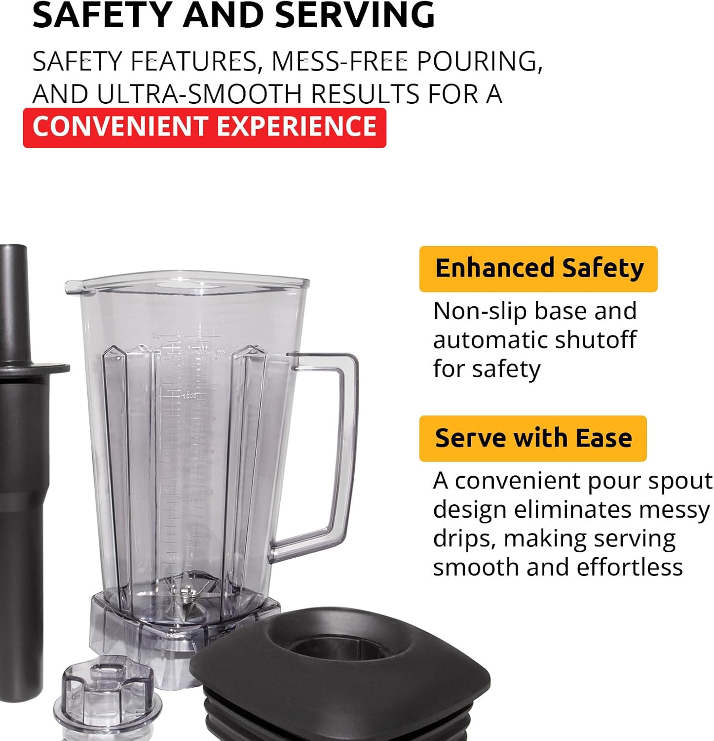 ALDKitchen Commercial Blender | Electric Mixer | Portable Juice Maker | 110V