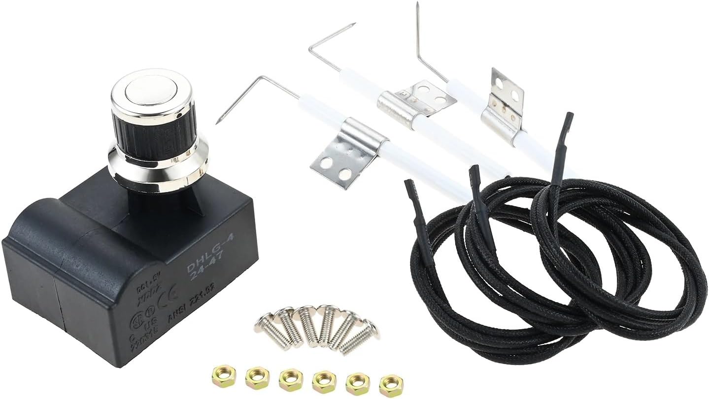 Grill Igniter with 3pcs Ignition Pins Fit for 463714514 463714914 463714915 463724511 463724512 463724514
