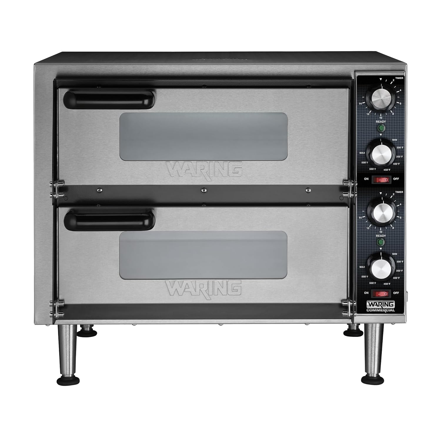 Waring Commercial Medium-Duty Double-Deck Pizza Oven