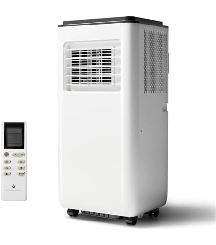 Portable Air Conditioner 8000 BTU - Dehumidifier & Cooling Fan for 350 Sq Ft Rooms, Includes Remote Control，Portable AC Unit, Window Kit for Bedrooms Office Home.