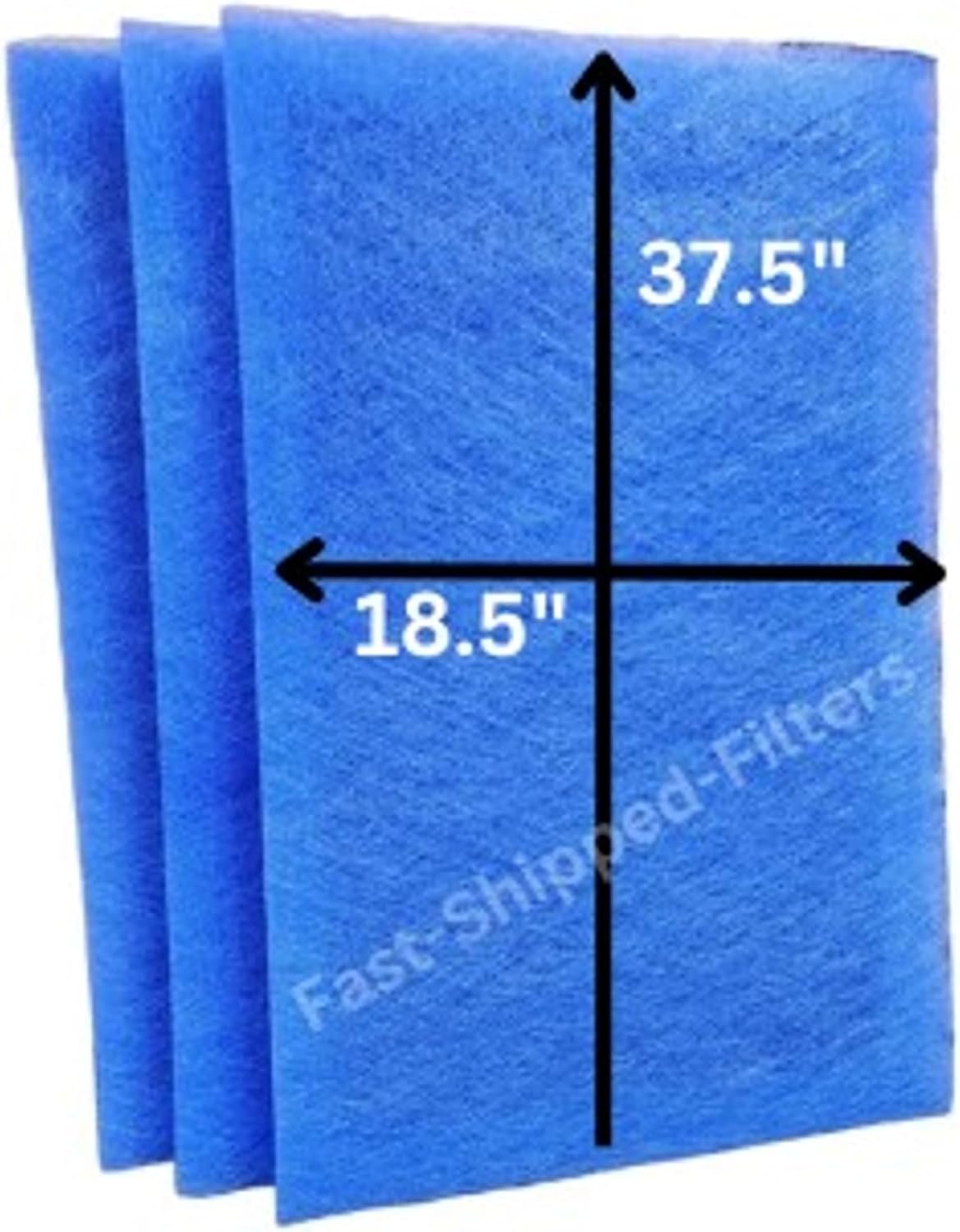 Fast-Shipped-Filters 20x40-3 Pack compatible with Dynamic electronic air cleaner 20x40 replacement polarized filter pads refill