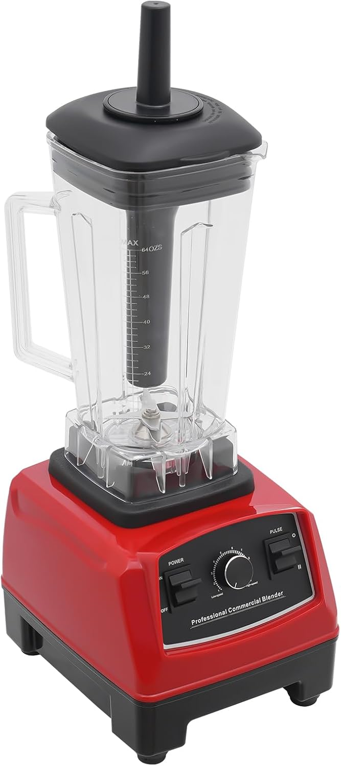 3HP 2L Heavy Duty Professional Power Blender, 2200W Blender Mixer Juicer with Self-Cleaning Function Adjustable Speed For grinding dry or wet ingredients