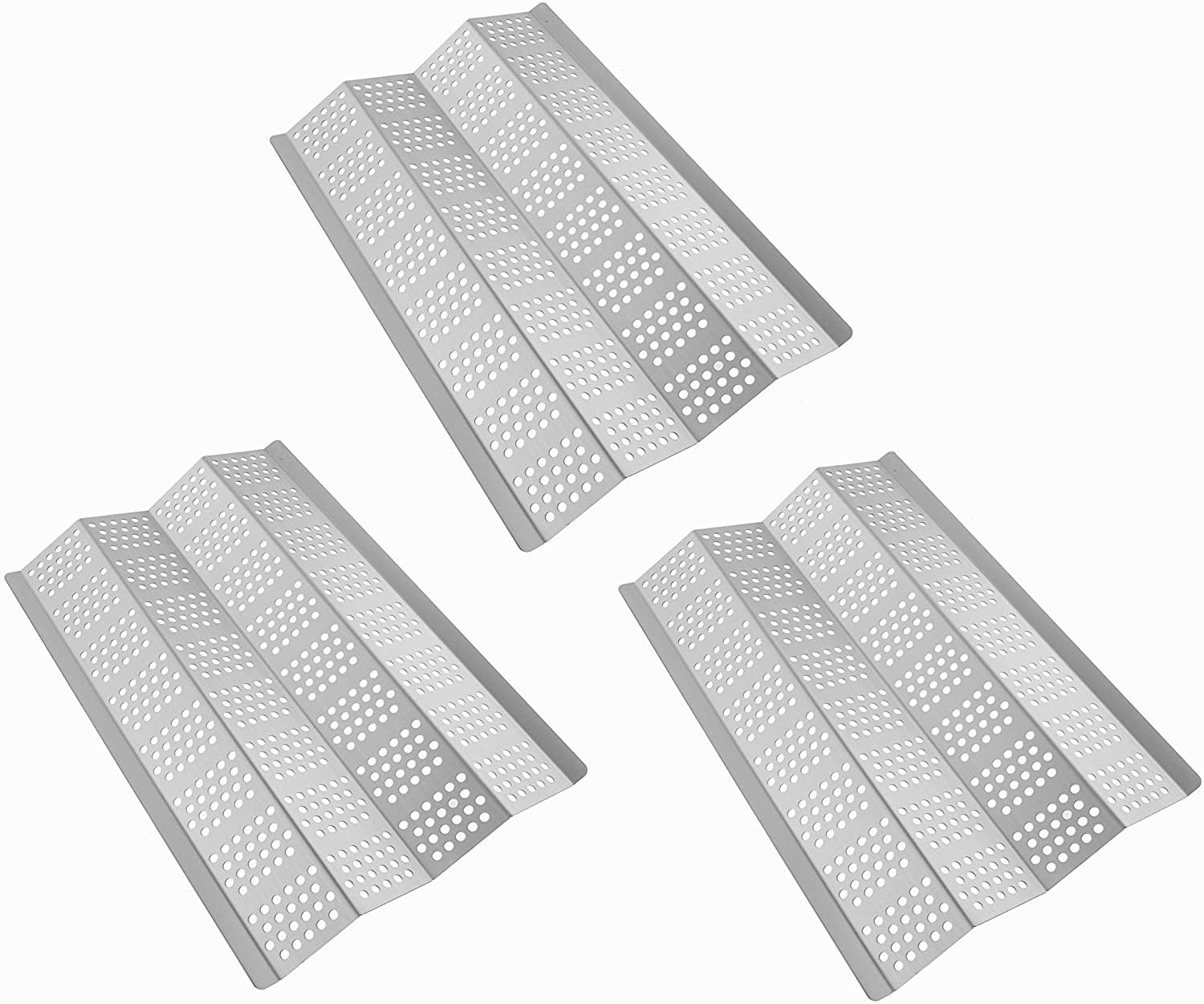 #US Grill Heat Plates Stainless Steel 3-Pack for Calise Lucullan Kitchen BBQ