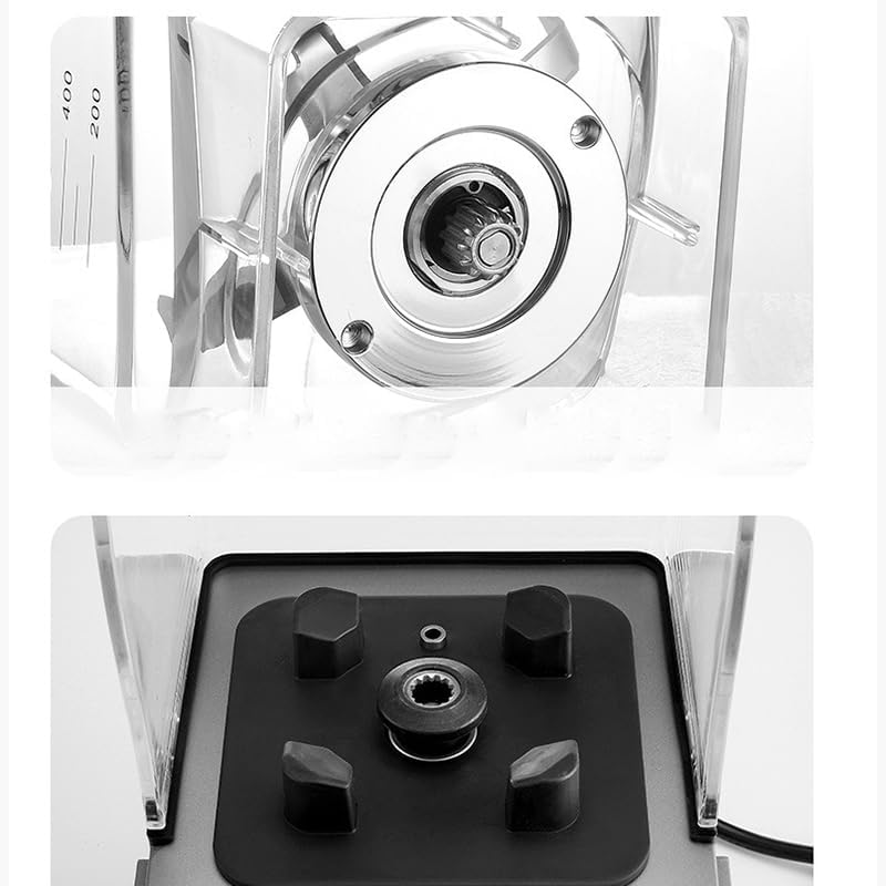 2200W Commercial Blender for Smoothies - High Speed 38000RPM Motor, 1.6L Jug, Ideal for Smoothies and Food Preparation