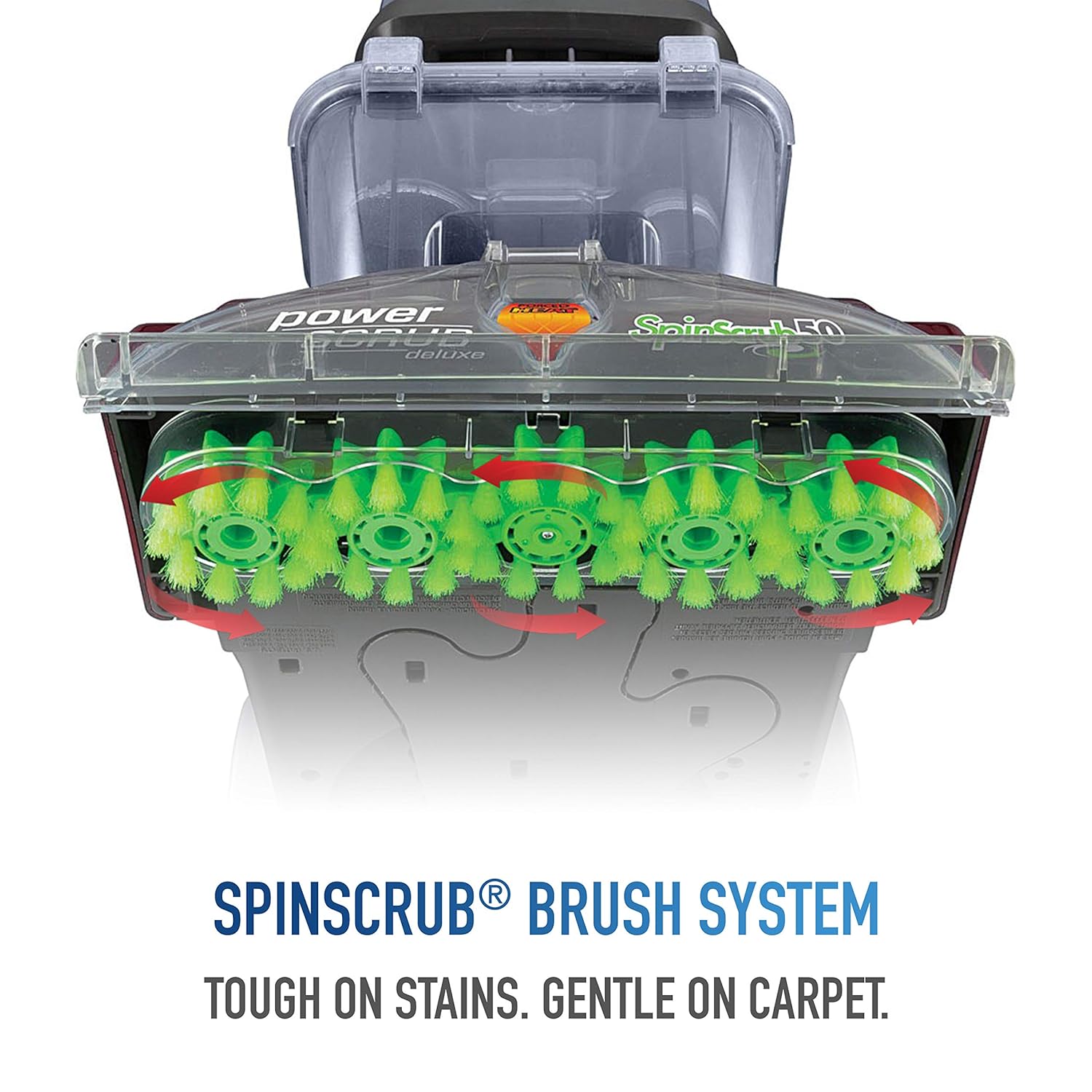 Hoover Power Scrub Deluxe Carpet Cleaner Machine with Oxy Carpet Cleaning Solution (50oz), FH50150, AH30950