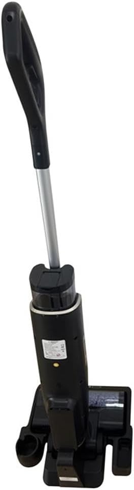 Equator Smart 3-in-1 Vacuum, Sweeper, Mop for Floor + Carpet, Self-Cleaning, Voice Prompt, 8 lbs (Black)