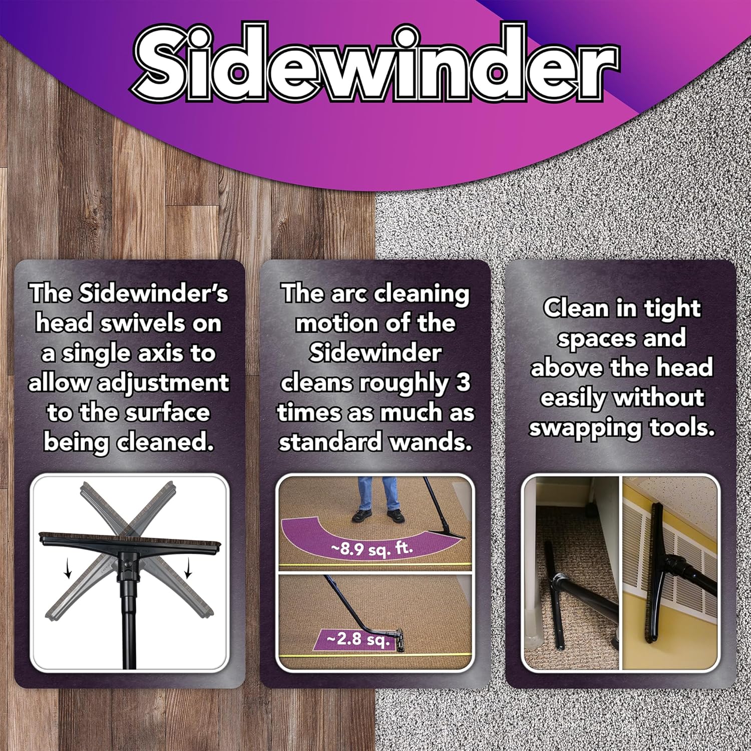 Cen-Tec Systems 93290 Canister Vacuum and Home High Reach Kit, 18 Ft