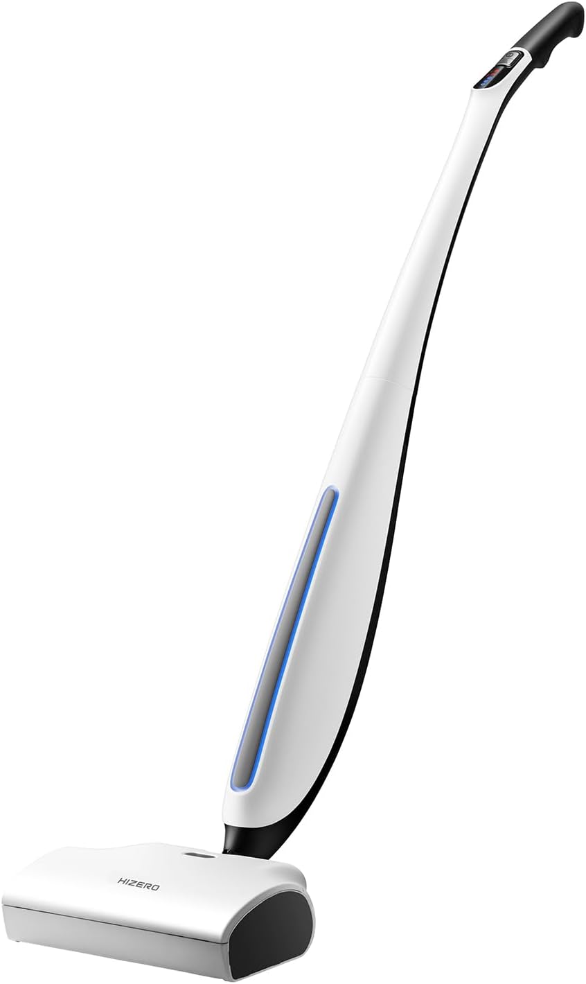 Hizero Cordless Hard Floor Cleaner F500, 60 Mins Runtime Self-Cleaning Wet Dry All-in-One Bionic Mop, Ideal for Hardwood, Vinyl, Tile, Laminate and More