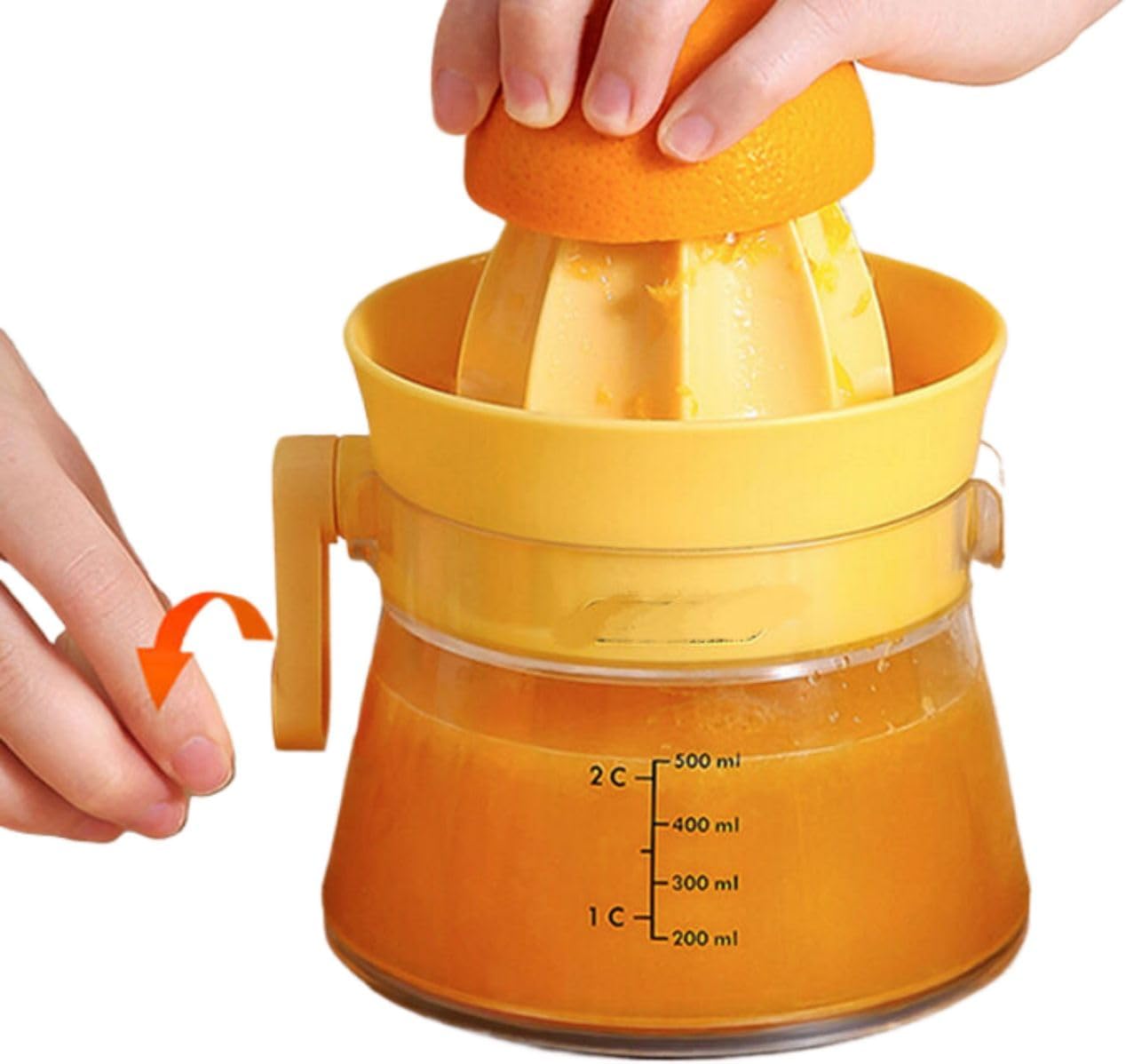 手动榨汁神器家用小型橙汁压榨神器柠檬挤压神器橙子压汁神器榨汁机 Blender Household Cleaning，Kitchen Storage Essentials