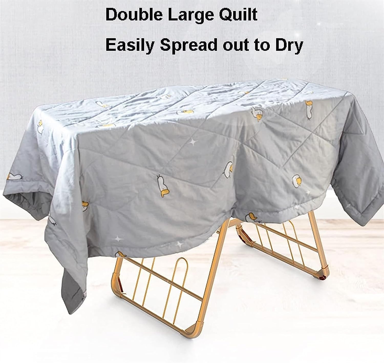 Hing Drying Rack Laundry Drying Rack Aluminum Alloy Folding Laundry Drying Rack Foldable for Bed Linen Hing Socks Scarves hes Dryer Rack