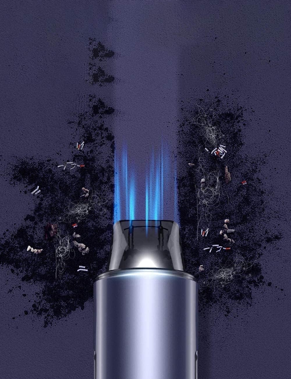 Vacuum Cleaner Handheld High r Car Vacuum Cleaner 120W Truck Car Vacuum Sweeper Wet and Dry Handheld Car Dust Catcher Portable Handheld with Carry (Cordless)