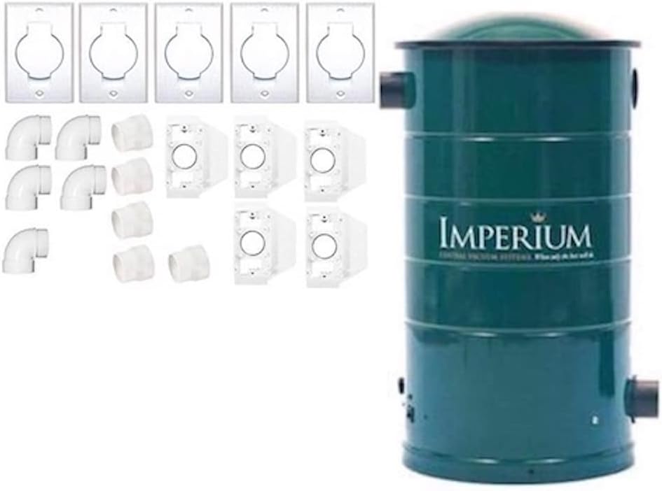 Imperium Central Vacuum Inlet Installation Kit (5) Complete with CV300 Power Unit