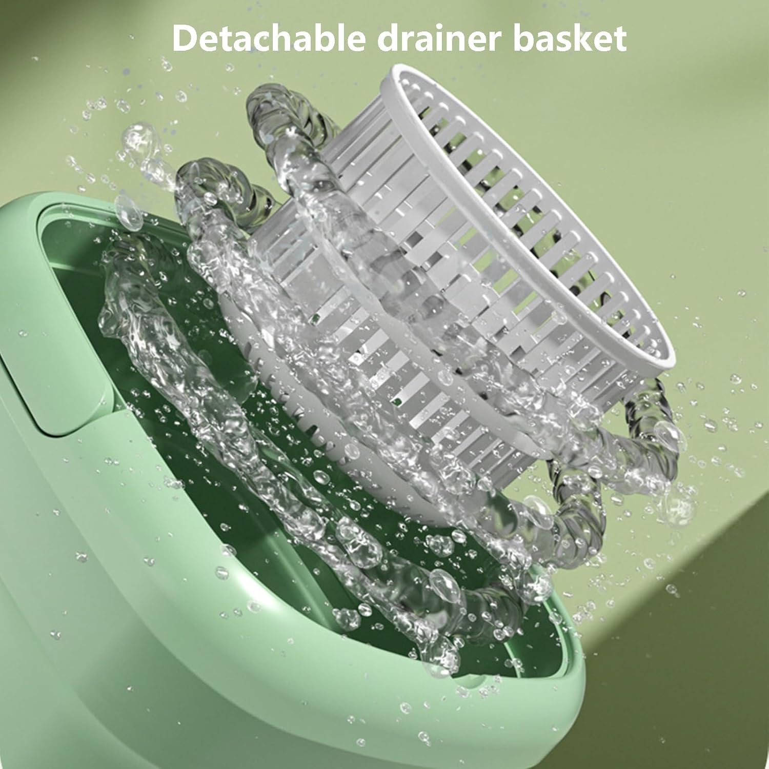 Portable Washing Machine, Collapsible Mini Washing Machine, Compact Baby Clothes, Underwear or Small Items Washing Machine, Apartment, Dorm, Camping, Rv Travel Laundry - Gift Choice, Green, Yellow, Pu