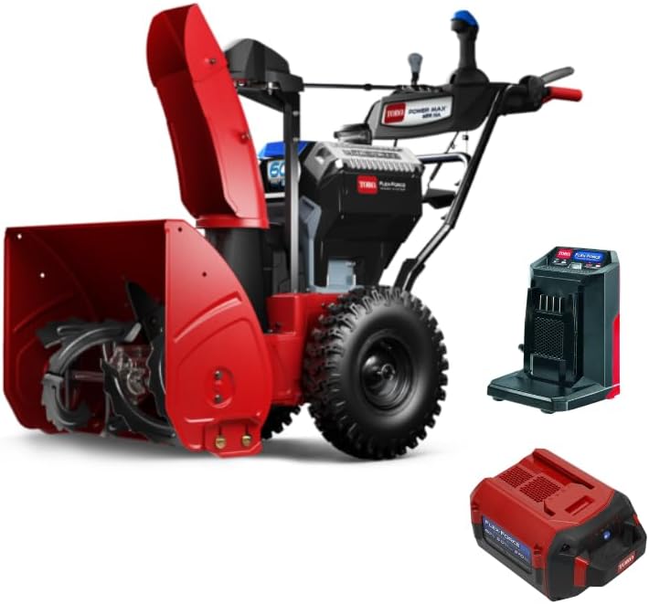 Power Max e26 60v Cordless, 26-in Snow Blower, 5.0Ah Battery and Charger Included