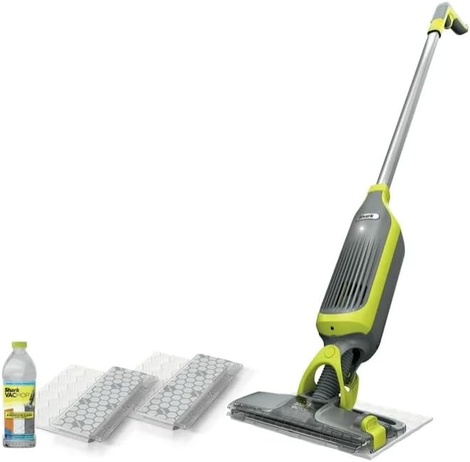 Sharks Cordless Hard Floor Vacuum Mop with Disposable Pads and Multi-Surface Cleaner Refill – Citrus Fresh, 2L