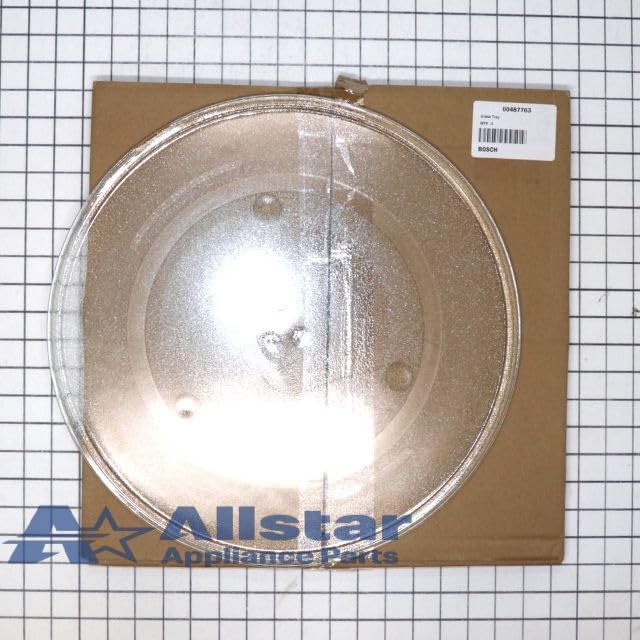 00487763 Microwave Glass cooking tray