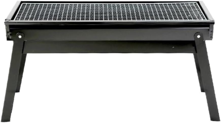 ZICANA BBQ Grill Folding Barbecue Charcoal Grill BBQ Baking Folding BBQ Tool Kits Outdoor Cooking Camping Hiking Picnic Accessory Picnic