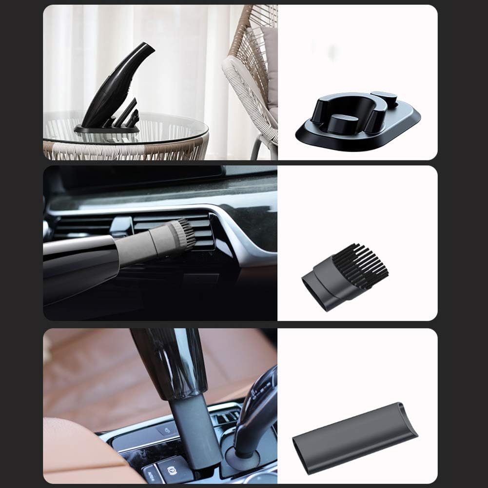 Handheld Vacuum Cleaner Cordless, 6000Pa Powerful Suction Hand Vacuum Cleaner with HEPA Filter, Handheld Car Vacuum Portable Rechargeable for Car, Home and Office,Basic