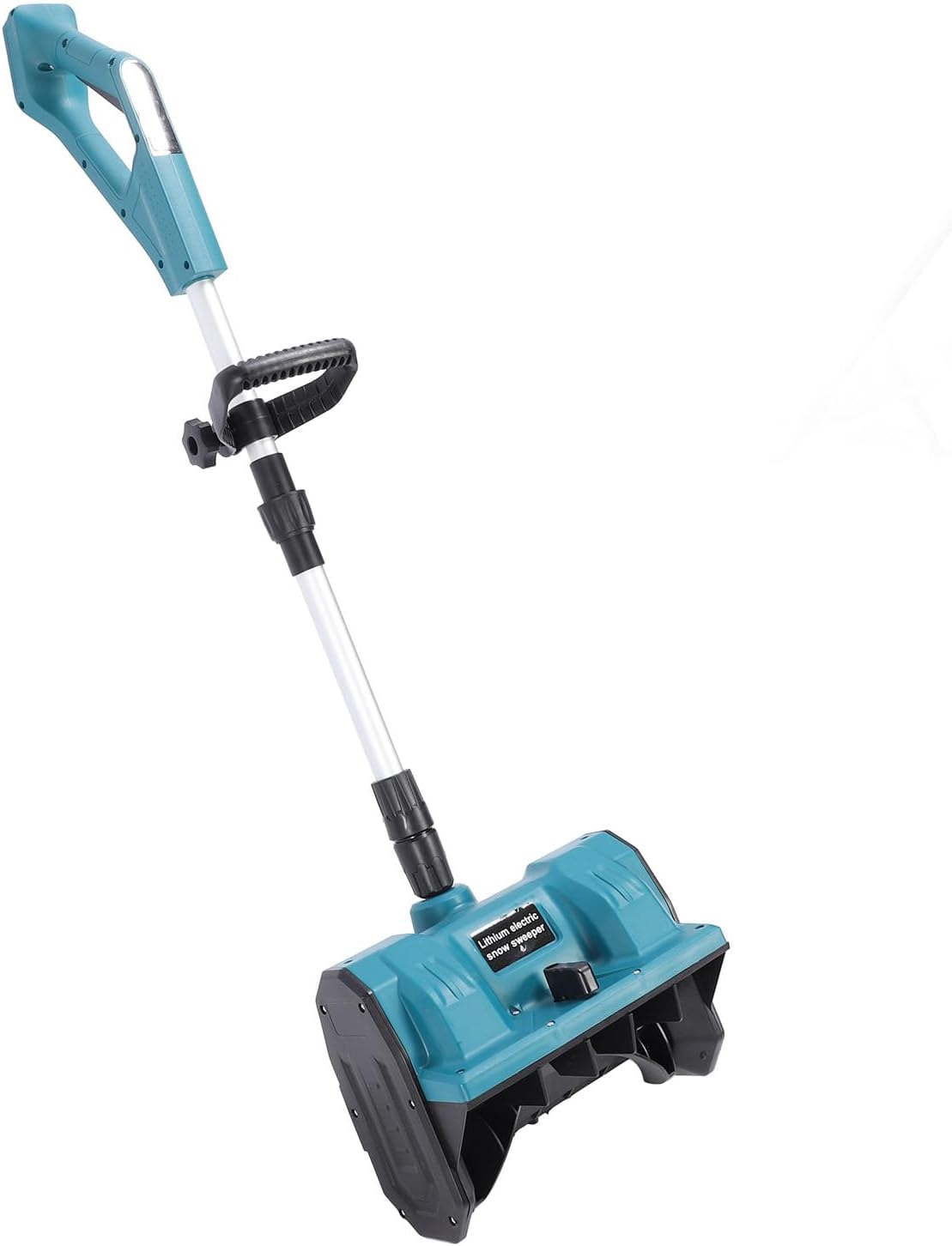 Cordless Electric Snow Shovel Ergonomic Design Double Safety Switch 26ft Throwing Distance Telescopic Pole Compatible for BL1820 BL1830 BL1840 BL1850 BL1860