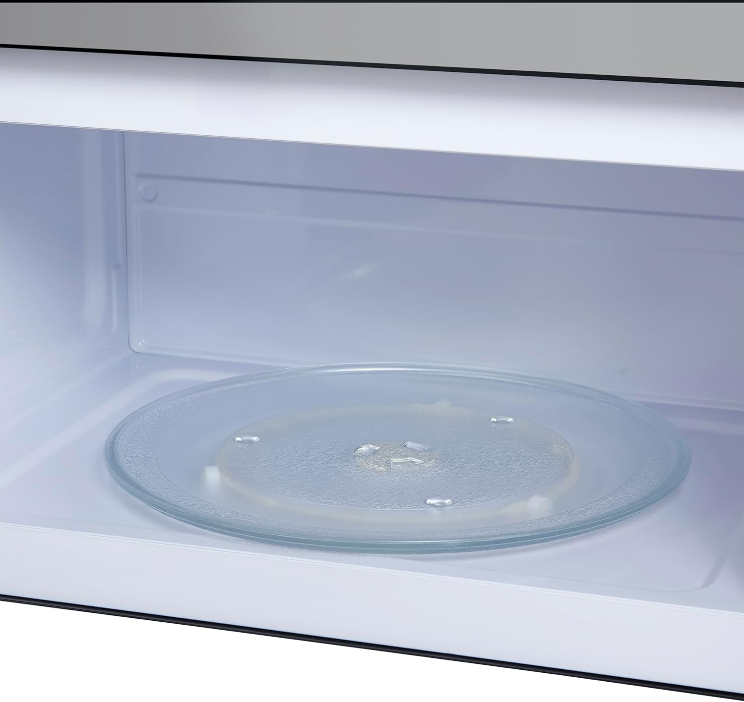 FORNO Scalo 30” Over-the-Range Microwave in Stainless Steel – 1.6 cu.ft. Capacity, 300 CFM Ventilation System, Touch Control Panel, LED Lighting, Multiple Cooking Presets – FOTR3007-3