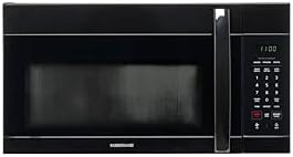 Farberware 1.7 Cu. Ft. Over-the-Range Microwave Oven – 1000 Watts Power, Auto Cook Settings, Defrost, Easy Clean and Child Safety Lock - Black