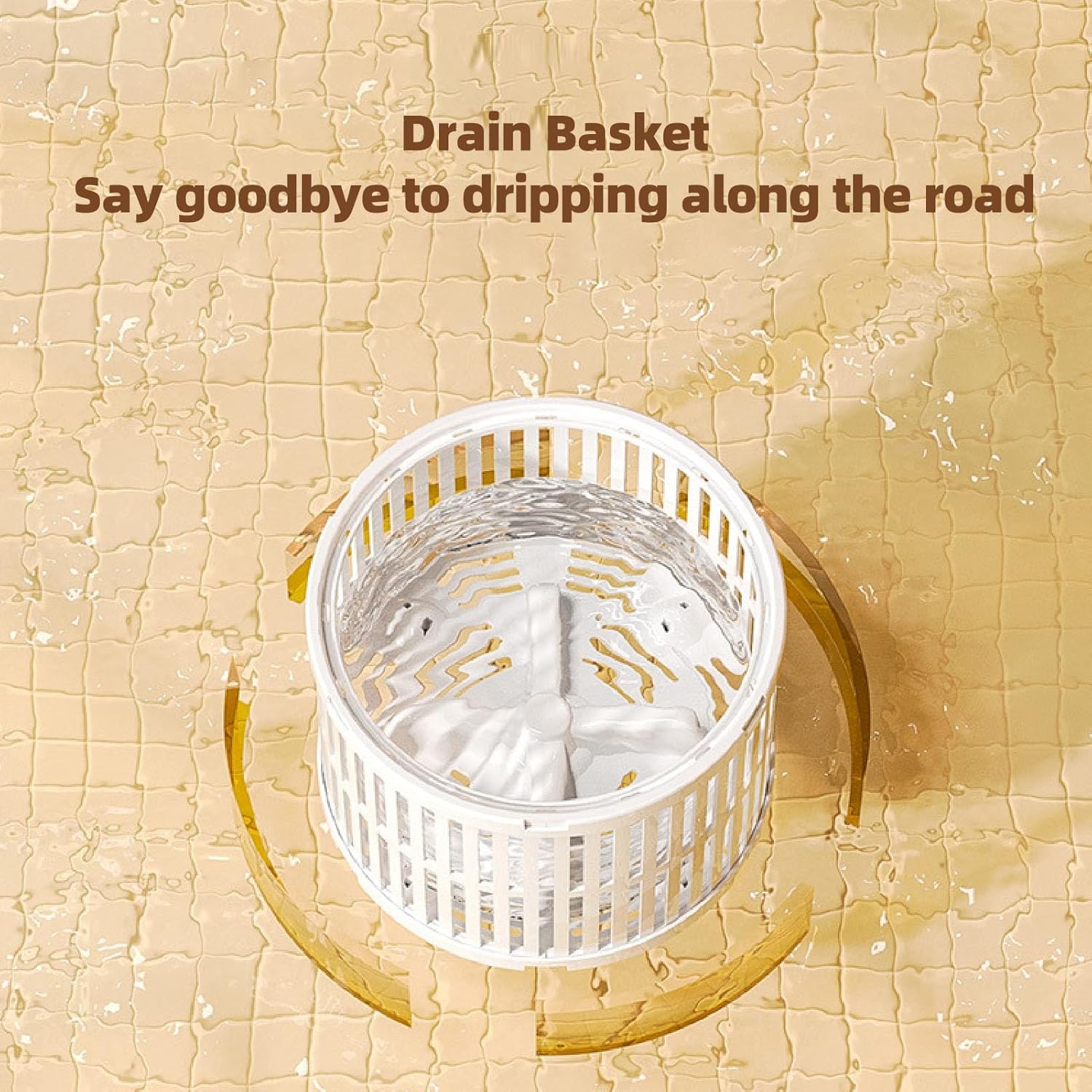 Zunate Portable Mini Washing Machine with Blue Light and Drain Basket for Underwear Baby Clothes Socks, Compact Laundry Washer for Apartment Dorm Travel Use (Green)